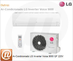 S3NW09AA31C - Ar-Condicionado LG Inverter Voice 9000 QF 220V 