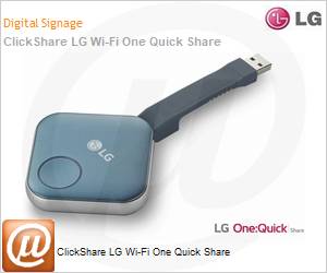 SC-00DA - ClickShare LG Wi-Fi One Quick Share