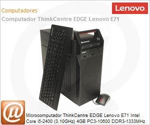 1577K4P - Desktop-PC ThinkCentre EDGE Lenovo E71 Intel Core i5-2400 (3.10GHz) 4GB PC3-10600 DDR3-1333MHz 500GB DVD-RW Windows 7 Professional 64 VGA/DVI