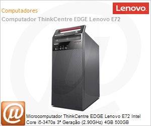 3484DMP - Desktop-PC ThinkCentre EDGE Lenovo E72 Intel Core i5-3470s 3 Gerao (2.90GHz) 4GB 500GB DVD-RW Windows 7 Professional 64 VGA/DVI (Substitui EDGE 71)