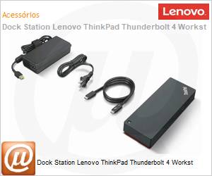 40B00135BR - Dock Station Lenovo ThinkPad Thunderbolt 4 Workst 