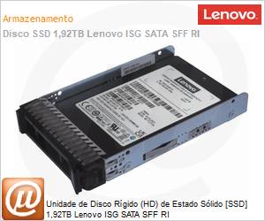 4XB7A90875 - Unidade de Disco Rgido (HD) de Estado Slido [SSD] 1,92TB Lenovo ISG SATA SFF RI 