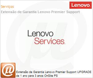 5WS1B61713 - Extenso de Garantia Lenovo Premier Support UPGRADE de 1 ano para 3 anos OnSite PS 