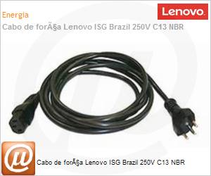 69Y1988 - Cabo de fora Lenovo ISG Brazil 250V C13 NBR