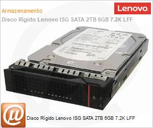 7XB7A00050A - Disco Rgido Lenovo ISG SATA 2TB 6GB 7.2K LFF 