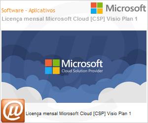 AAA-89985-MSL - Licena mensal Cloud [NCE] Microsoft Visio Plan 1 