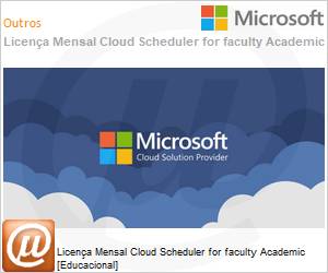 AAL-78747-ANL - Licena Mensal Cloud Scheduler for faculty Academic [Educacional] 