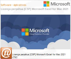 DG7GMGF0D7CZ - Licena perptua [CSP NCE] Microsoft Excel for Mac 2021 LTSC 