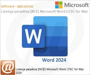 DG7GMGF0PN40 - Licena perptua [NCE] Microsoft Word LTSC for Mac 2024 