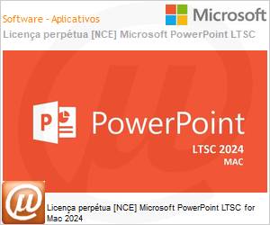 DG7GMGF0PN46 - Licena perptua [NCE] Microsoft PowerPoint LTSC for Mac 2024 