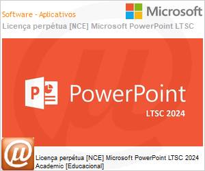 DG7GMGF0PN47A - Licena perptua [NCE] Microsoft PowerPoint LTSC 2024 Academic [Educacional] 