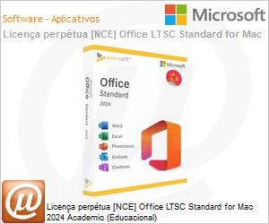 DG7GMGF0PN5CA - Licena perptua [NCE] Office LTSC Standard for Mac 2024 Academic (Educacional) 