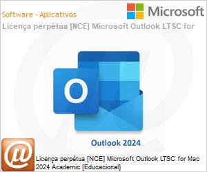 DG7GMGF0PN5WA - Licena perptua [NCE] Microsoft Outlook LTSC for Mac 2024 Academic [Educacional] 