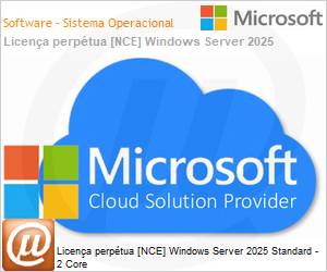 DG7GMGF0PWHC2C - Licena perptua [NCE] Windows Server 2025 Standard - 2 Core 