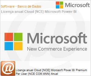CFQ7TTC0HL8W0001P1YA - Licena anual Cloud [CSP NCE] Microsoft Power BI Premium Per User (NCE COM ANN) Anual 