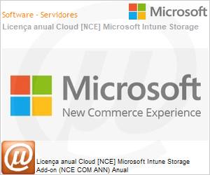 CFQ7TTC0LCH40006P1YA - Licena anual Cloud [CSP NCE] Microsoft Intune Storage Add-on (NCE COM ANN) Anual 