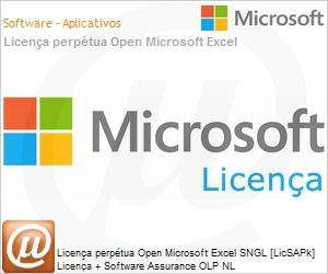 065-03345 - Licena perptua Open Microsoft Excel SGNL [LicSAPk] Licena + Software Assurance OLP NL 