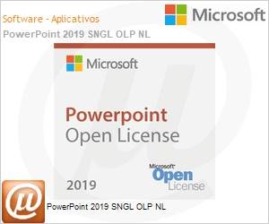 079-06748 - Licena perptua Open Microsoft PowerPoint 2019 SGNL OLP NL 