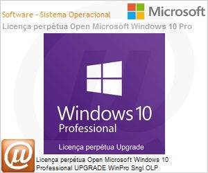 FQC-09525 - Licena perptua Open Microsoft Windows 10 Professional UPGRADE WinPro SGNL OLP 