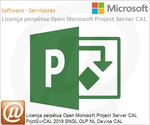 H21-03550 - Licena perptua Open Microsoft Project Server CAL PrjctSvrCAL 2019 SGNL OLP NL CAL Device 