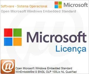 R2W-00003 - Open Microsoft Windows Embedded Standard WinEmbdddStd 8 SGNL OLP 100Lic NL [Qualified] [QLFD]Non-specific 