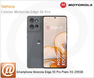 PB1J0054BR - Smartphone Motorola Edge 50 Pro Preto 5G 256GB 