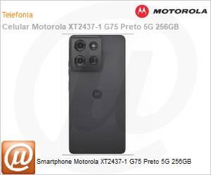 PB3X0003BR - Smartphone Motorola XT2437-1 G75 Preto 5G 256GB 