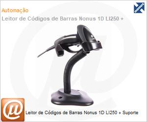 11940 - Leitor de Cdigos de Barras Nonus 1D LI250 + Suporte