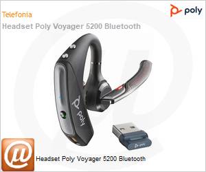 206110-102 - Headset Poly Voyager 5200 Bluetooth