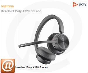 76U49AA - Headset Poly 4320 Stereo 