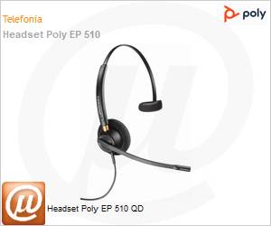 783Q1AA - Headset Poly EP 510 QD 