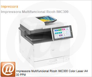 418569 - Impressora Multifuncional Ricoh IMC300 Color Laser A4 30 PPM 