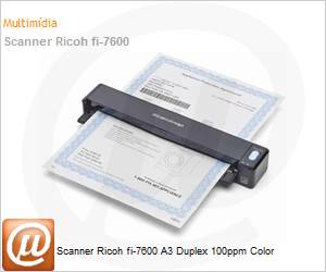 CG01000-293401 - Scanner Ricoh fi-7600 A3 Duplex 100ppm Color