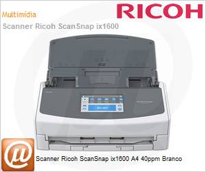 CG01000-308501 - Scanner Ricoh ScanSnap ix1600 A4 40ppm White