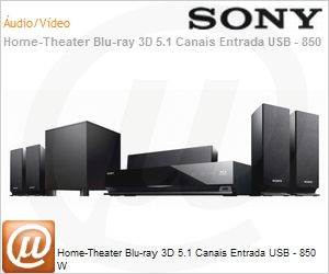 BDV-E370 - Home-Theater Blu-ray 3D 5.1 Canais Entrada USB - 850 W