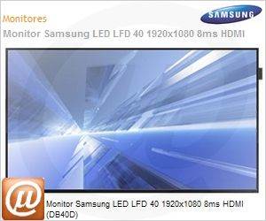 LH40DBDPLGV/ZD - Monitor Samsung LED LFD 40 1920x1080 8ms HDMI (DB40D)