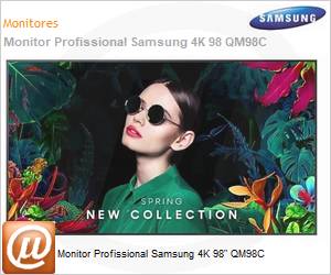 LH98QMCEBGCXZA - Monitor Profissional Samsung 4K 98" QM98C 