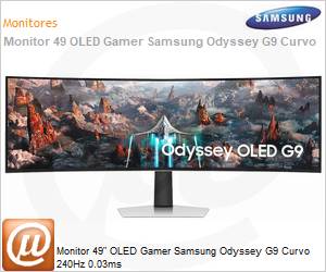 LS49CG930SLMZD - Monitor 49" OLED Gamer Samsung Odyssey G9 Curvo 240Hz 0.03ms 