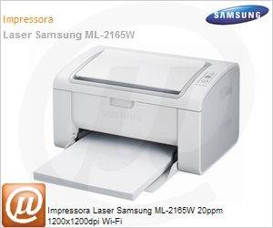 ML-2165W - Impressora Laser Samsung ML-2165W 20ppm 1200x1200dpi Wi-Fi