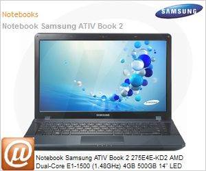 Samsung - NP275E4E-KD2BR - Notebook Samsung ATIV Book 2 275E4E-KD2