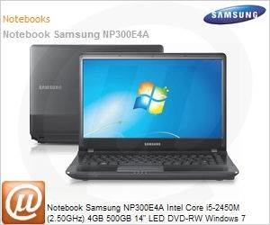 NP300E4A-AD1BR - Notebook Samsung NP300E4A Intel Core i5-2450M (2.50GHz) 4GB 500GB 14" LED DVD-RW Windows 7 Home Premium 64 Wi-Fi N Bluetooth 3.0 WebCam HDMI