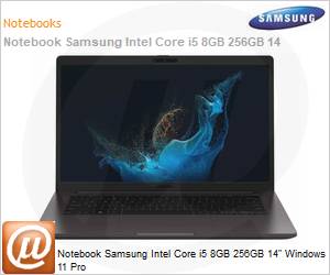 NP641BED-KA1BR - Notebook Samsung Intel Core i5 8GB 256GB 14" Windows 11 Pro 