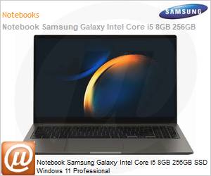 NP754XFG-KF1BR - Notebook Samsung Galaxy Intel Core i5 8GB 256GB SSD Windows 11 Professional