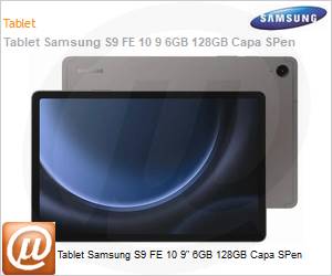 SM-X510NZADZTO - Tablet Samsung S9 FE 10 9" 6GB 128GB Capa SPen 