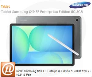 SM-X526BZADL05 - Tablet Samsung S10 FE Enterprise Edition 5G 8GB 128GB 10.9" S Pen 