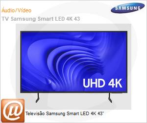 UN43DU7700GXZD-B - Televiso Samsung Smart LED 4K 43" 