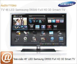 UN46D6500VGXZD - Televiso 46" LED Samsung D6500 Full HD 3D Smart TV