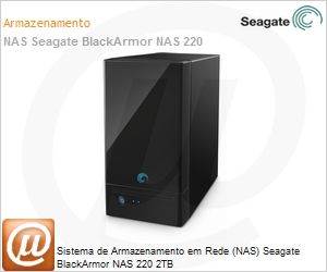 ST320005LSA10G-RK - Sistema de Armazenamento em Rede (NAS) Seagate BlackArmor NAS 220 2TB