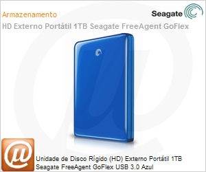 Seagate shops FreeAgent GoFlex STAA1000102 1 TB Hard Drive, External, Blue