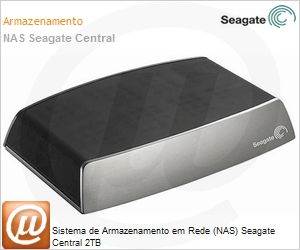 STCG2000100 - Sistema de Armazenamento em Rede (NAS) Seagate Central 2TB